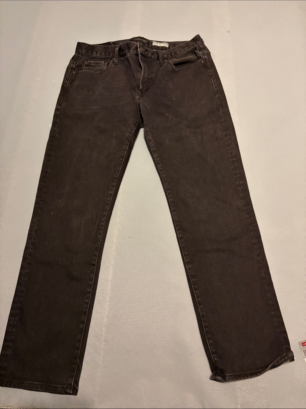 Aeropostale Men's Dark Charcoal Slim Straight Jeans NEW